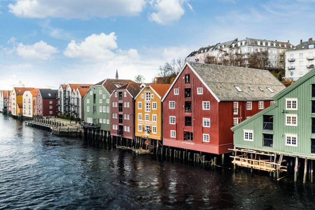 Hidden Gem Near The Old Town Bridge, 40M² Apt. Trondheim Exteriér fotografie